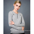 Lady′s Cashmere Blend Fashion Sweater 17brpv058